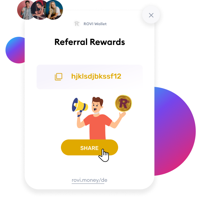 Refer Friends and Earn Crypto